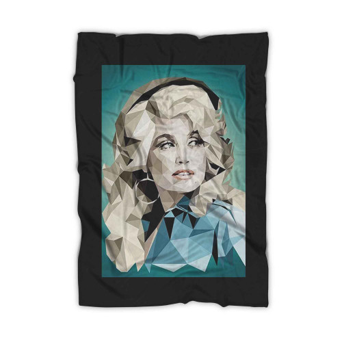 Dolly Parton American Portrait Blanket Dolly Parton American Portrait Blanket