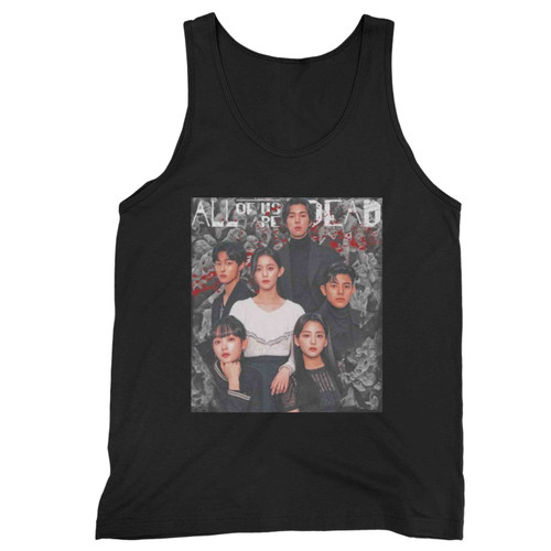 All Of Us Are Dead Vintage Zombie Horror Tank Top