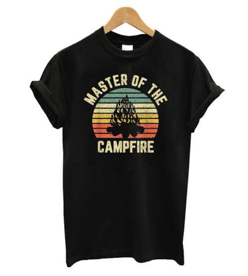 Camping Master Of The Campfire Man's T-Shirt Tee