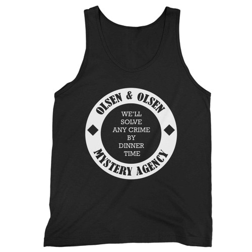 Any Crime Olsen And Olsen Mystery Agency Tank Top Any Crime Olsen And Olsen Mystery Agency Tank Top