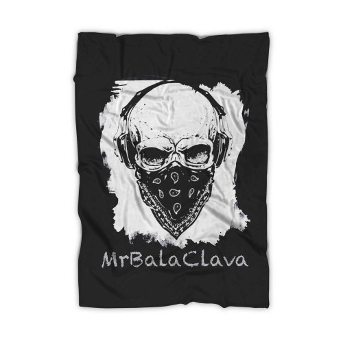 Mrbalaclavas Plaza Skull Blanket