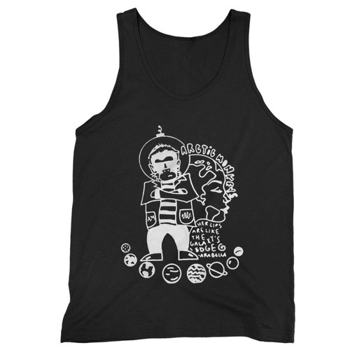 Arctic Monkeys Art Monkey Space Tank Top