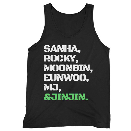 Astro Kpop Sanha Rocky Moonbin Eunwoo Mj Jinjin Tank Top
