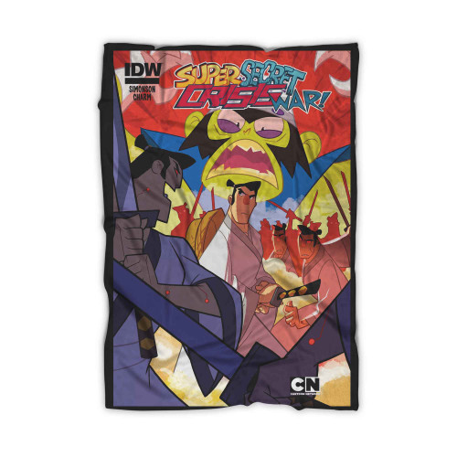 Super Secret Crisis War Samurai Blanket