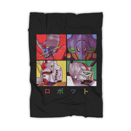 Anime Robot Gundam Hero Mechaz Blanket