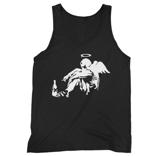 Banksy Fallen Angel (2) Tank Top