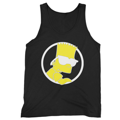 Bart Simpson Bart, Sunglasses, Cartoon Tank Top