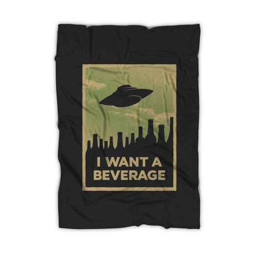 I Want A Beverage Blanket