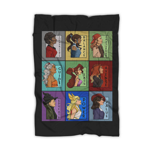 She Series Collage Blanket