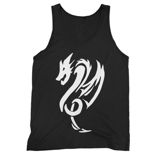 Black Dragon Design Tank Top