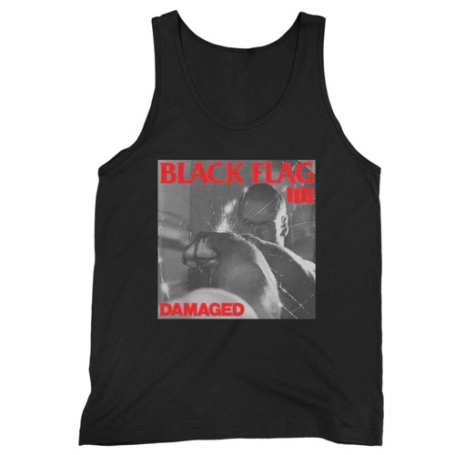 Black Flag Damaged Hardcore Punk Tank Top
