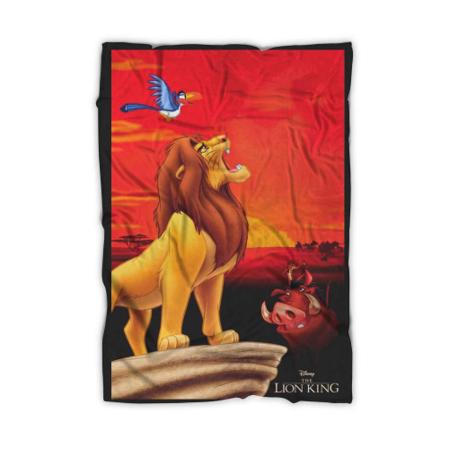 The Lion King Disney Movie Blanket