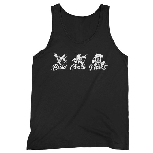 Build Crash Repeat Tank Top
