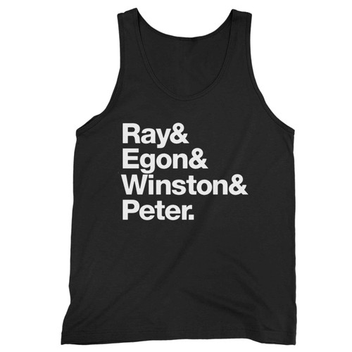 Busters  Ray Egon Winston Peter Tank Top