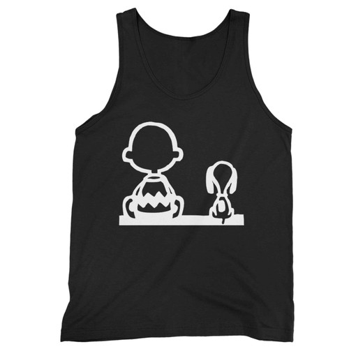 Charlie Brown And Snoopy Tank Top