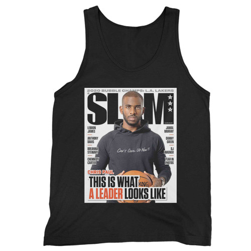 Chris Paul Slam Magazine Inspired Graphic Hip Hop Tank Top