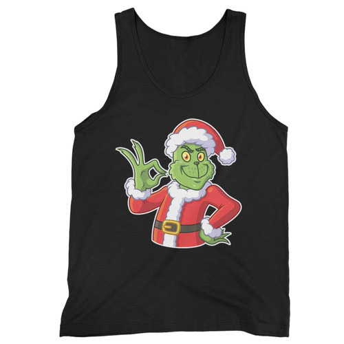 Christmas Tree Grinch Tank Top