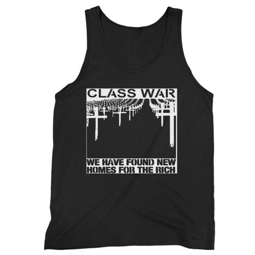 Class War Political Punk Nausea Anarchy Human Liberation Rights Crass Doom Tank Top