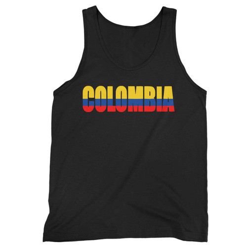 Colombia Flag Tank Top