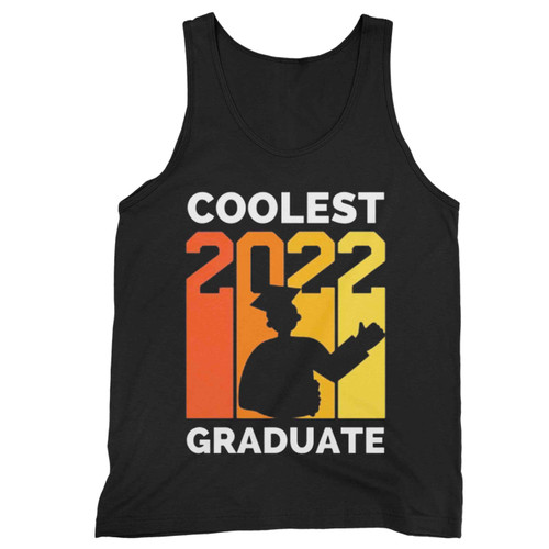 Coolest Graduate Minimalistic Graduation Design Tank Top