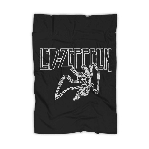 Led Zeppelin Legend Logo Blanket