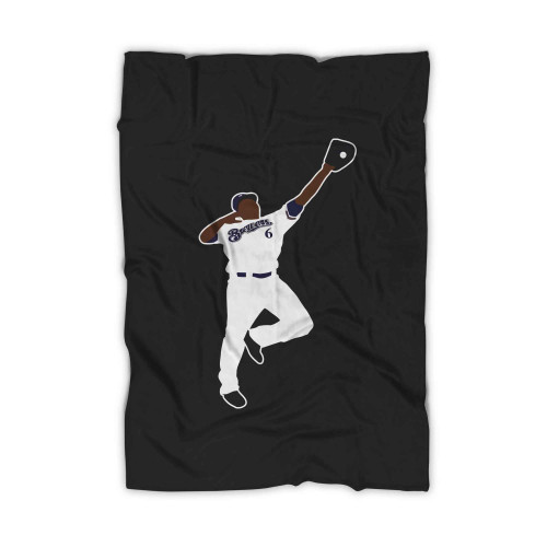 Milwaukee Cain Robbing Home Run Blanket