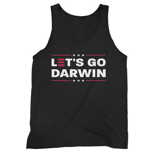 Democrat Let S Go Darwin Tank Top