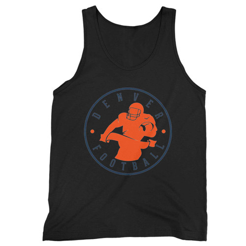 Denver Football Team Color Tank Top Denver Football Team Color Tank Top