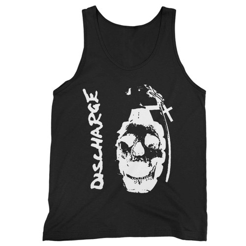 Discharge Crust Punk Nausea Anti Cimex Doom The Exploited Crass Phobia Tank Top