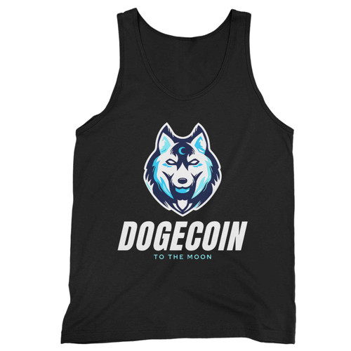 Dogecoin To The Moon Tank Top