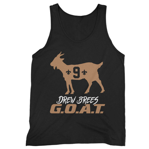 Drew Brees Goat New Orleans Saints Tank Top Drew Brees Goat New Orleans Saints Tank Top