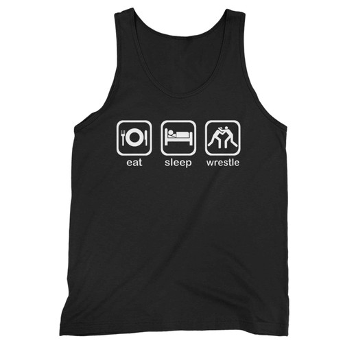 Eat Sleep Wrestle Tank Top