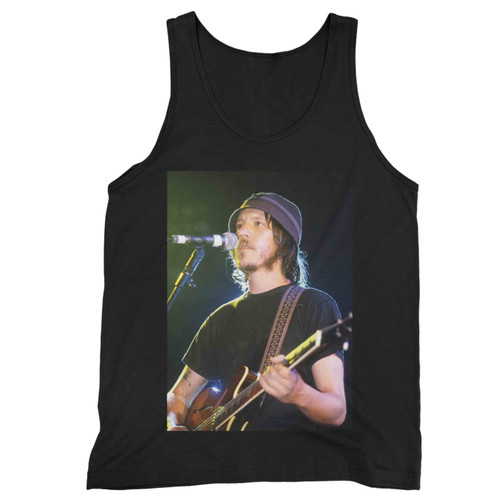 Elliott Smith On Stage Portrait England Tank Top