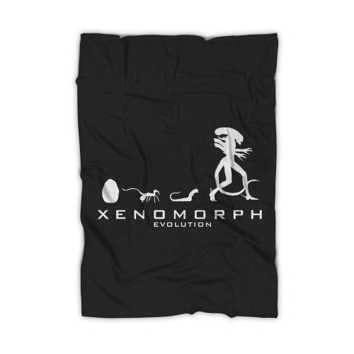 Xenomorph Evolution Alien Blanket