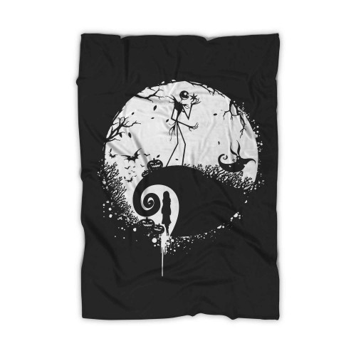 Jack Skellington Halloween Blanket Jack Skellington Halloween Blanket