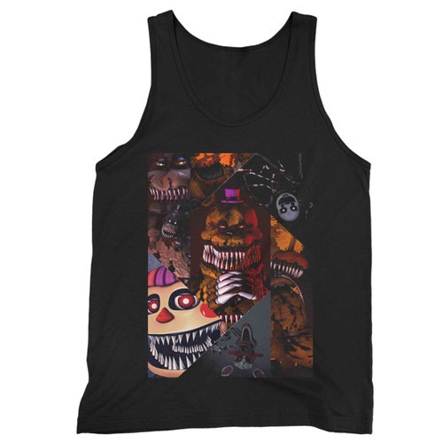 Five Nights At Freddy 4 Halloween Tank Top Five Nights At Freddy 4 Halloween Tank Top