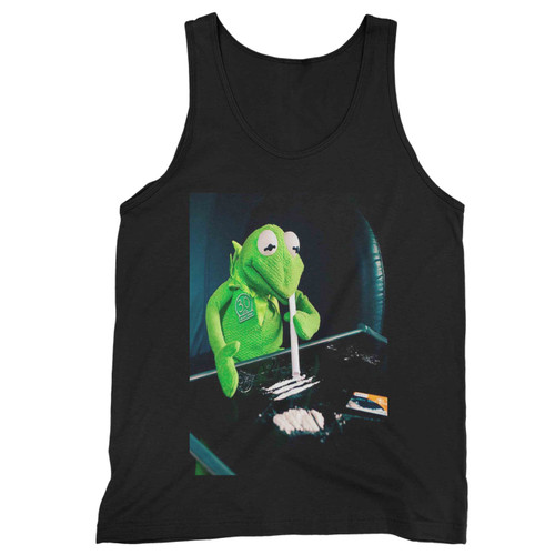 Frog Cocaine Hipster Ladies Tank Top