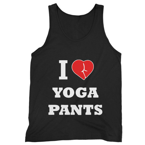 Funny I Heart Yoga Pants Tank Top