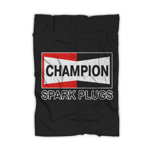 Champion Spark Plugs Logo American Spark Plug Blanket