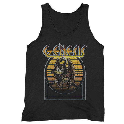 Genesis Band Bird Tour Vintage Music Legend Tank Top