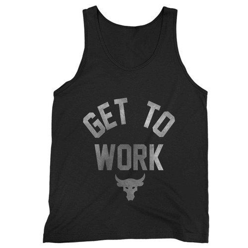 Get To Work The Rock Under Armor Project Grunge Tank Top