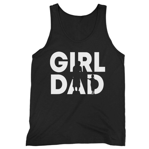 Girl Dad Sunset Father Of Daughters Tank Top