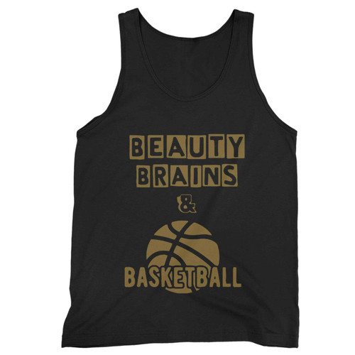 Girls Beauty Brains Basketball Tank Top