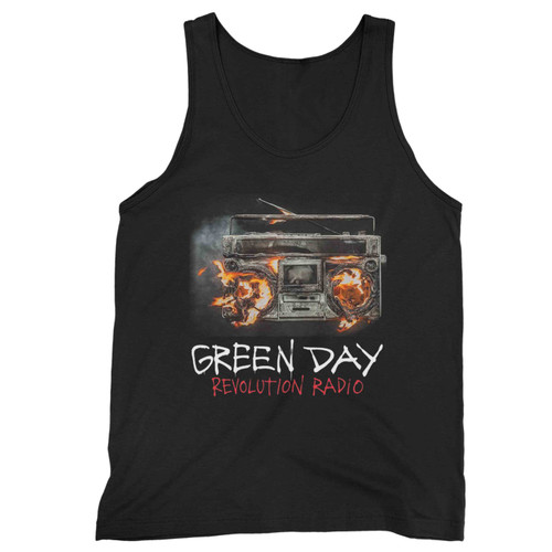 Green Day Flag Revolution Radio Tank Top
