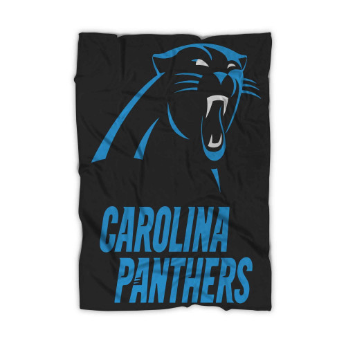 Carolina Panthers Logos Blanket