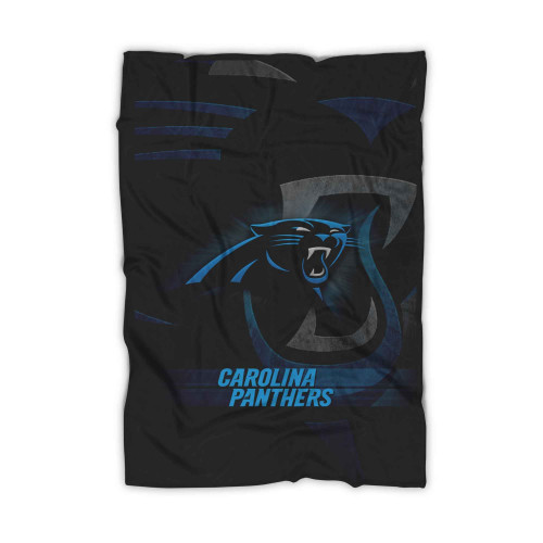 Carolina Panthers Logo Blanket