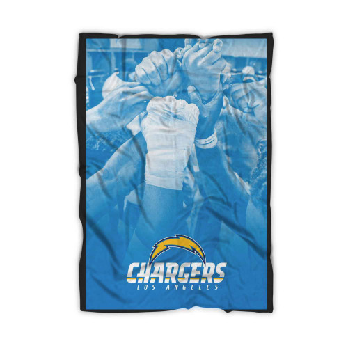 Charger Los Angeles Football Blanket