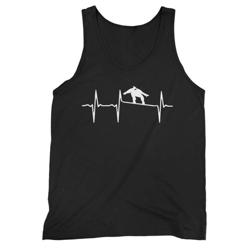 Heartbeat Heartbeat Snowboard Riding Ski Tank Top