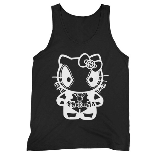 Hello Kitty Superheroes Deadpool Tank Top