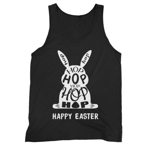 Hip Hop Snuggle Bunny Happy Easter Egg Rabbit Tank Top